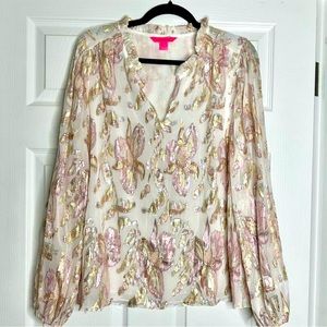 Lilly Pulitzer silk top